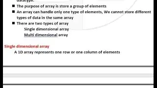 12 1D Array
