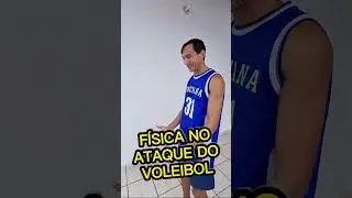 Física no ataque do vôlei