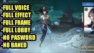 SCRIPT SKIN GUINEVERE EPIC LADY CRANE+FULL EFFECT VOICE  NO PASWORD
