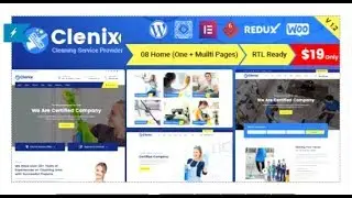 Clenix - Cleaning Services WordPress Theme | Themeforest Templates