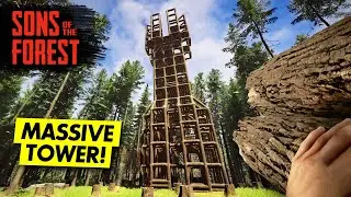 MY BIGGEST PROJECT YET! Sons of the Forest Episode 8