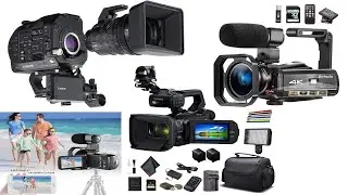 Best Digital 4K Video Camera 64MP UHD wifi, 1080 | Night Vision and Travel Bag