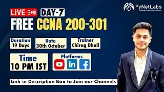 Free CCNA 200-301 Training 🖊️ Theory + Labs 🧪📆Day 7 | Cisco CCNA Full Course 