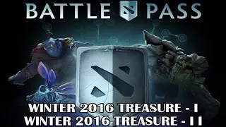 Dota 2 Video Chest Opening: Winter 2016 Treasure I & II / Зимняя сокровищница 1,2