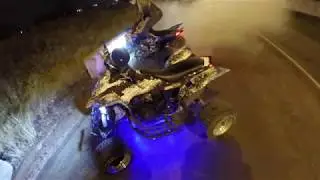 Yamaha YFZ600rs // Burnout gone wrong
