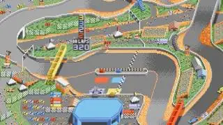 Danny Sullivan's Indy Heat ~ Sega Genesis Megadrive