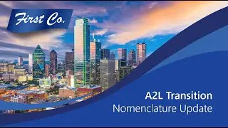 A2L Transition and Nomenclature Update