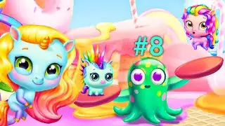 НОВЫЕ Радужные ЕДИНОРОГИ! Играем в игру - Kpopsies Part 8. Hatch Your Unicorn Idol.  Зырики ТВ