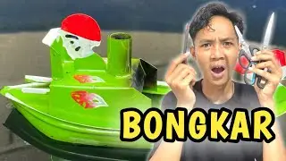 BONGKAR KAPAL TANPA MESIN TAPI BISA BERJALAN!!! KOK BISA???