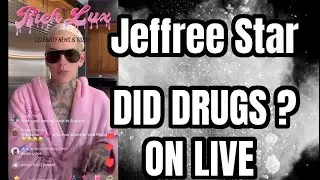 Jeffree Star uses Drugs on TIKTOK LIVE STREAM?