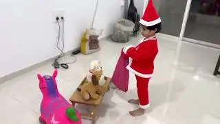 Kavya Santa Clause 