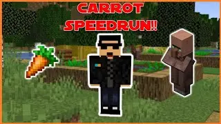Speedrunning a Carrot in MINECRAFT