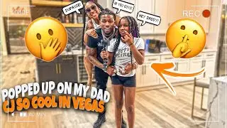 Popped up on my dad CJ SO COOL in Vegas!! Day 1