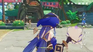 Genshin Impact - Layla C1 team gameplay
