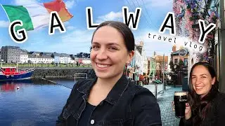 GALWAY IRELAND VLOG 🇮🇪 galway walking tour, local pubs, irish trad music