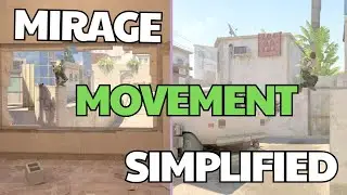 CS2 Mirage Movement Guide:  Firebox, Van, Cat Jump