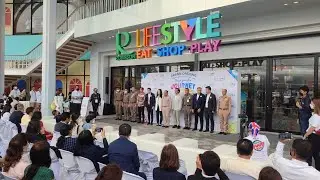 Robinson's 'Lifestyle' Mall, Thalang, Phuket, Opening Ceremony 25th August 2022 and 1st Floor Walk