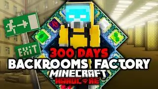 I Survived 300 Days in Liminal Industries in Minecraft Hardcore
