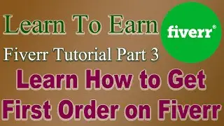 How To Get First Order on Fiverr In 2020 Urdu/Hindi Tutorial