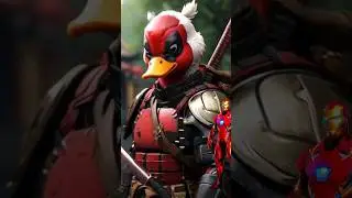 If Avengers are DUCk Samurai | #shorts #marvel #avengers #4kedit