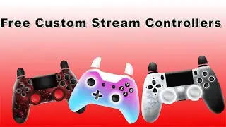 How To Get a Free Custom obs Stream Controller Overlay (Gamepad Viewer Free custom Skins)