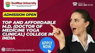 👩‍🎓Best University for You in India 2024!!Admission Open for✔ M.D.(Doctor Of Medicine Yoga Clinical)