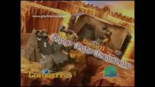 Gormiti. Puño demoledor y figuras gigantes con luz y sonido