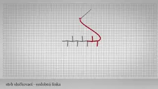 Steh Slučkovací -  ozdobná linka
