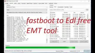 Redmi All Model qualcomm fastboot to EDL free no credit EMT tool naogaon telecom
