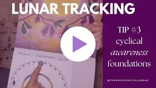 Lunar Tracking Tip #3: Cyclical Awareness Basics