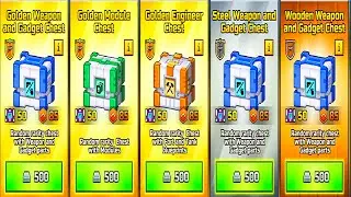 Opening ALL New Clan Chests From 22.4 Update - Pixel Gun 3D