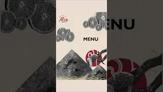 Making a menu card design for a mocktail brand