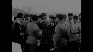 Enver Paşa ve Talat Paşa'nın İzlediği At yarışı ve Uçak Gösterisinden Görüntüler 1895-1918