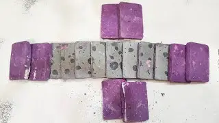 Purple & Grey Slabs Asmr  #asmr #gymchalk