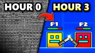 How I Made A 2-Player Game In Geometry Dash In 3 HOURS!