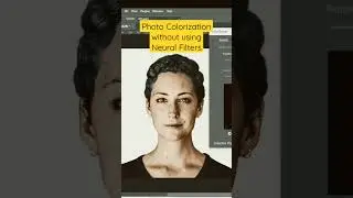 Photo Colorization without using Neural Filters #photoshop  #colorized #neuralfilters