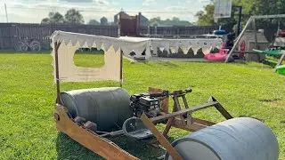 This is How the barrel bike steers 🫡