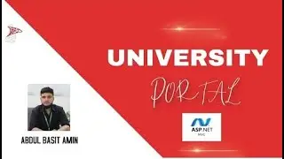 University Portal Part 6 using Asp .NET MVC and SQL SERVER