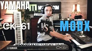 YAMAHA MODX VS YAMAHA CK61