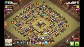 TH 11 Penta LavaLoon War attack