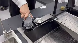 Фантастическая мойка с водопадом и ополаскивателем для стаканов (как в СССР)