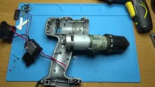 The soft starter doesn't work in the Interskol 18V electric motor. 👍 We're changing the power but...