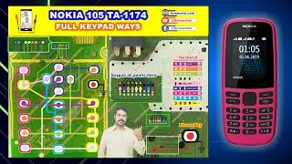 Nokia 105 TA 1174 Keypad Ways