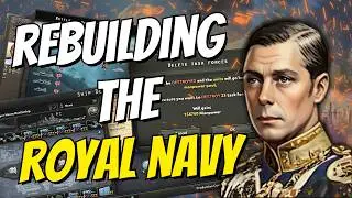 Can we REBUILD the ROYAL NAVY and turn the UK into a NAVAL POWERHOUSE?..... Hearts of Iron 4