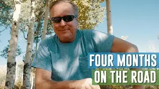 Four months on the road... a sanity update! #vaniversary #vanlife