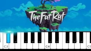 TheFatRat & RIELL - Hiding In The Blue (Piano Tutorial)