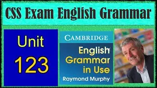 123 English Grammar by Raymond Murphy Unit 123 - In, at, on, position one.