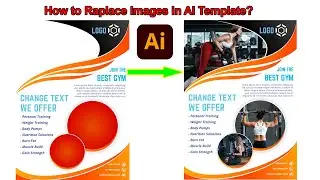 how to edit freepik template in illustrator - Replace Images of Freepik Template - Shamraiz Warraich