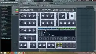 Simple Pluck In Massive (Tutorial)