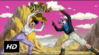 Adult Gotenks VS Vegeta Baby (Ozaru) - Goten and Trunks fuse - Dragon Ball GT